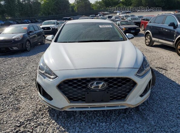 5NPE34AFXKH734528 2019 HYUNDAI SONATA White Vista frontal