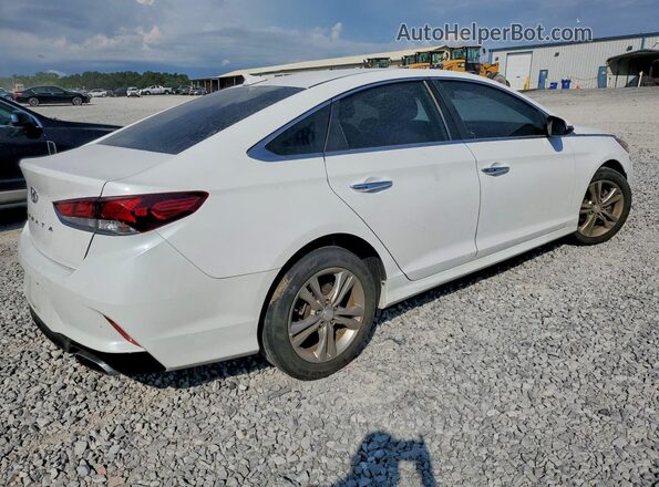 5NPE34AFXKH734528 2019 HYUNDAI SONATA White Trasero derecho