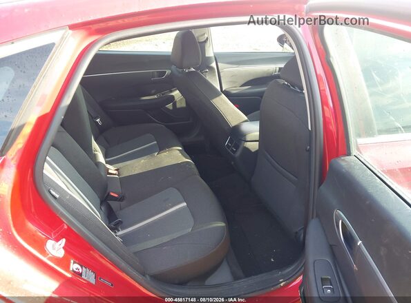 5NPEF4JA0MH078418 2021 HYUNDAI SONATA Red VIN კოდის სტიკერის ხედი
