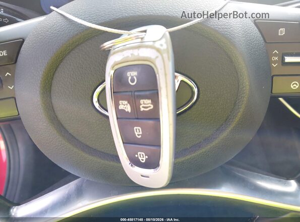 5NPEF4JA0MH078418 2021 HYUNDAI SONATA Red წინა პანელის ხედი