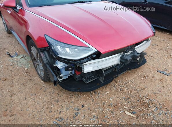 5NPEF4JA0MH078418 2021 HYUNDAI SONATA Red 