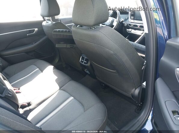 5NPEF4JA0NH144824 2022 HYUNDAI SONATA Blue Widok naklejki z numerem VIN