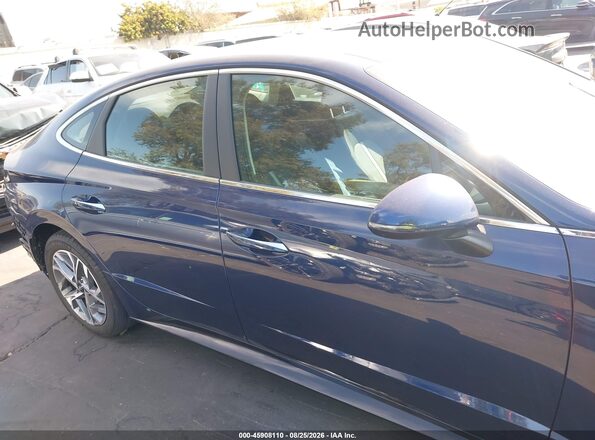 5NPEF4JA0NH144824 2022 HYUNDAI SONATA Blue Widok wnętrza 360 stopni