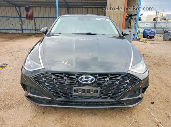 5NPEF4JA1LH057589 2020 HYUNDAI SONATA Black Вид спереду