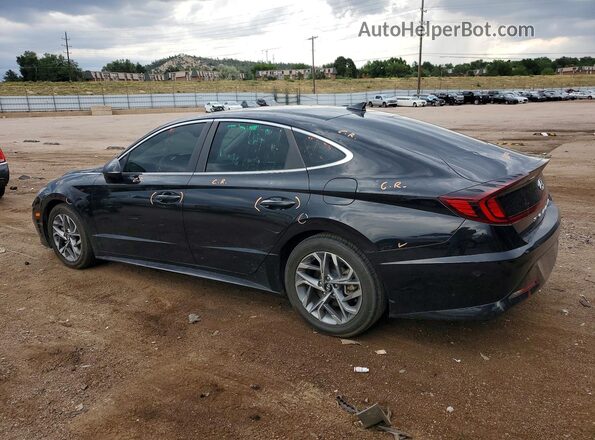5NPEF4JA1LH057589 2020 HYUNDAI SONATA Black Задня ліва чверть