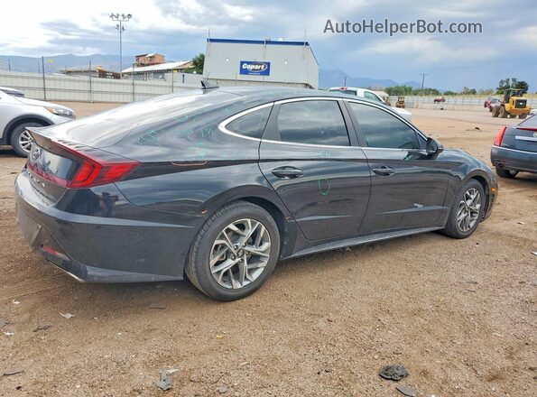 5NPEF4JA1LH057589 2020 HYUNDAI SONATA Black Задня права чверть