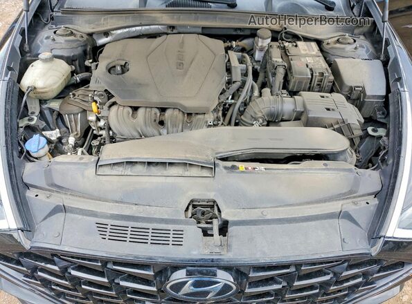 5NPEF4JA1LH057589 2020 HYUNDAI SONATA Black Вид задньої частини салону