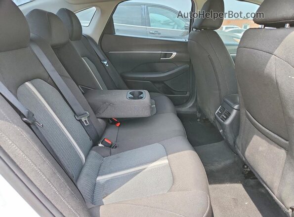 5NPEF4JA1MH116139 2021 HYUNDAI SONATA Белый Вид задних сидений