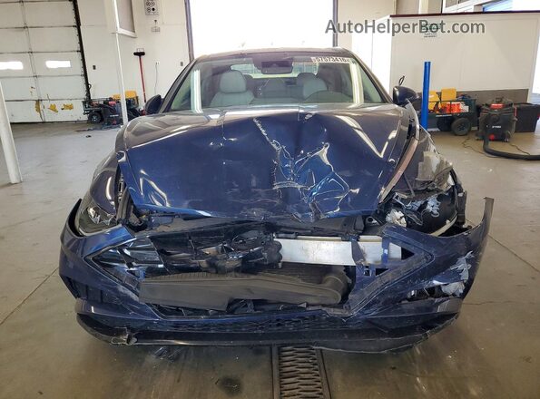 5NPEF4JA2LH039926 2020 HYUNDAI SONATA Blue Դիմացի տեսք