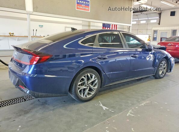 5NPEF4JA2LH039926 2020 HYUNDAI SONATA Blue Հետևի աջ