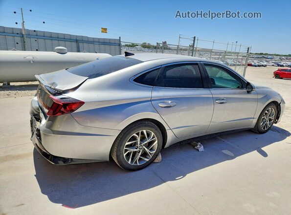 5NPEF4JA3LH017403 2020 HYUNDAI SONATA Silver Trasero derecho