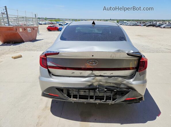 5NPEF4JA3LH017403 2020 HYUNDAI SONATA Silver Vista trasera