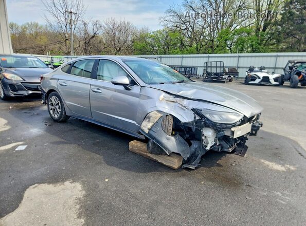 5NPEF4JA3LH026909 2020 HYUNDAI SONATA Silver Przód prawy