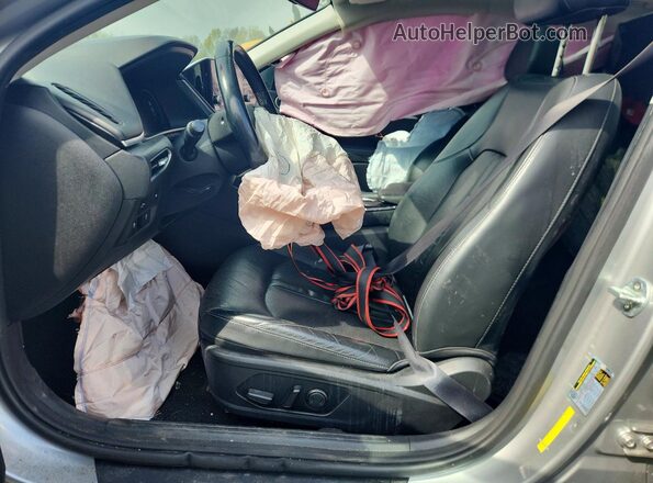 5NPEF4JA3LH026909 2020 HYUNDAI SONATA Silver Widok wnętrza z przodu