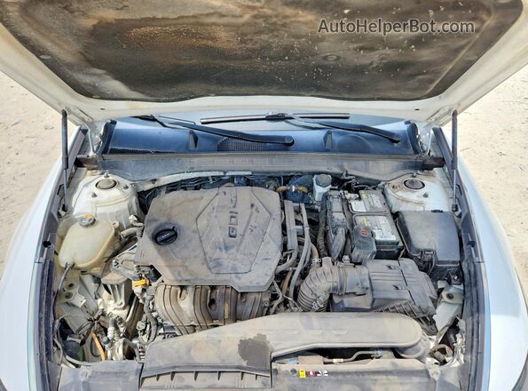 5NPEF4JA3LH054029 2020 HYUNDAI SONATA White უკანა სალონის ხედი