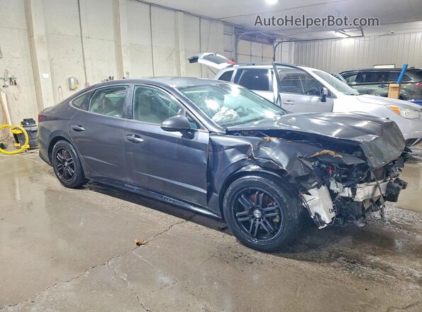 5NPEF4JA3LH056427 2020 HYUNDAI SONATA Gray წინა მარჯვენა