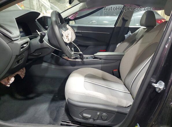5NPEF4JA3LH056427 2020 HYUNDAI SONATA Gray წინა სალონის ხედი