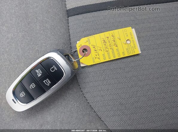 5NPEF4JA3MH079823 2021 HYUNDAI SONATA Black Widok deski rozdzielczej