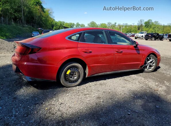5NPEF4JA4LH001436 2020 HYUNDAI SONATA Red Հետևի աջ