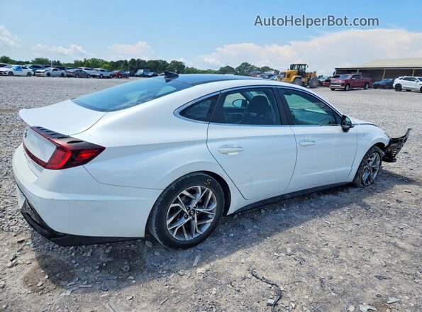 5NPEF4JA4LH022061 2020 HYUNDAI SONATA White Задня права чверть