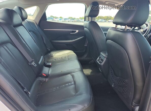 5NPEF4JA4LH022061 2020 HYUNDAI SONATA White Вид задніх сидінь
