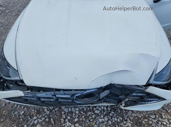 5NPEF4JA4LH022061 2020 HYUNDAI SONATA White Вид задньої частини салону