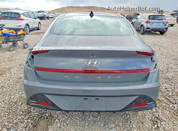 5NPEF4JA4MH063937 2021 HYUNDAI SONATA Charcoal Вид ззаду