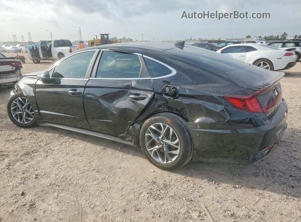 5NPEF4JA4MH114269 2021 HYUNDAI SONATA Black Задня ліва чверть