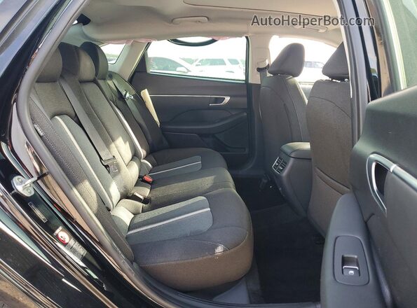 5NPEF4JA4MH114269 2021 HYUNDAI SONATA Black Вид задньої частини салону