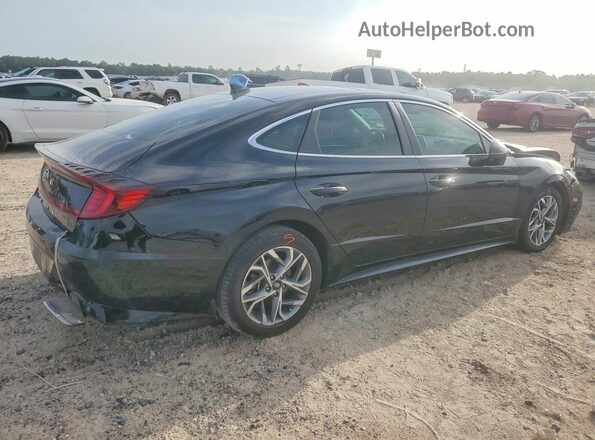 5NPEF4JA4MH114269 2021 HYUNDAI SONATA Black Задня права чверть