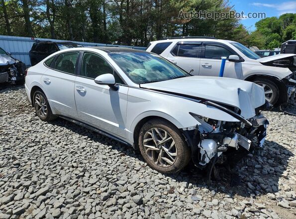 5NPEF4JA5MH095229 2021 HYUNDAI SONATA White Առջևի աջ
