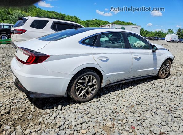 5NPEF4JA5MH095229 2021 HYUNDAI SONATA White Հետևի աջ