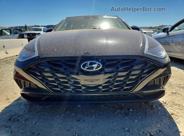 5NPEF4JA7LH009255 2020 HYUNDAI SONATA Black Դիմացի տեսք