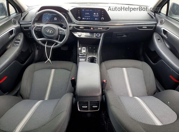 5NPEF4JA7LH019204 2020 HYUNDAI SONATA White Vista del salpicadero