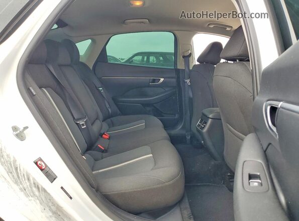 5NPEF4JA7LH019204 2020 HYUNDAI SONATA White Vista interior trasera
