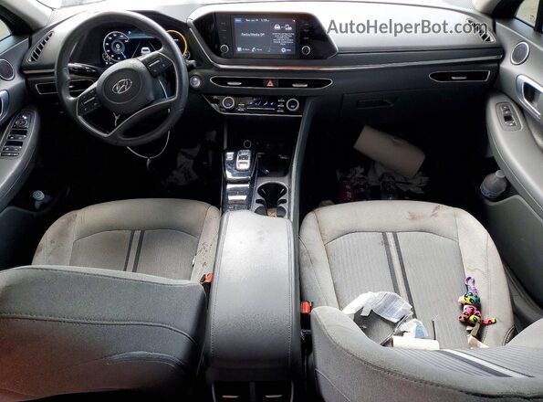 5NPEF4JA7LH043518 2020 HYUNDAI SONATA Серый Вид панели приборов