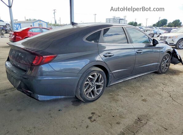 5NPEF4JA7LH043518 2020 HYUNDAI SONATA Серый Задняя правая четверть