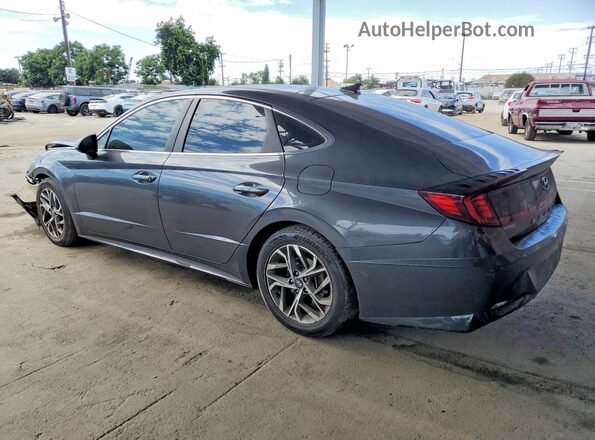 5NPEF4JA7LH043518 2020 HYUNDAI SONATA Серый Задняя левая четверть