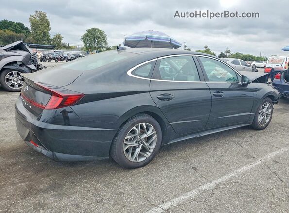 5NPEF4JA8LH028154 2020 HYUNDAI SONATA Black Задня права чверть