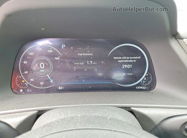 5NPEF4JA8LH053359 2020 HYUNDAI SONATA Black Instrument cluster view