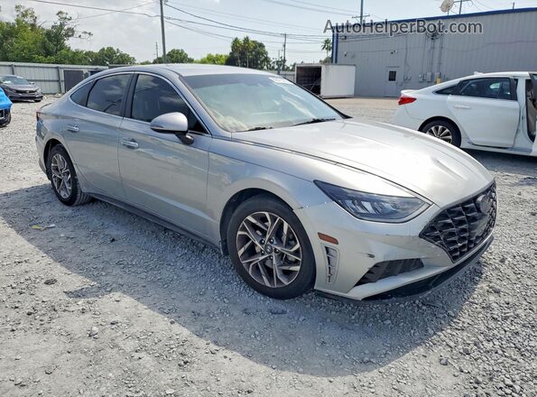 5NPEF4JA8LH060747 2020 HYUNDAI SONATA Silver Delantero derecho