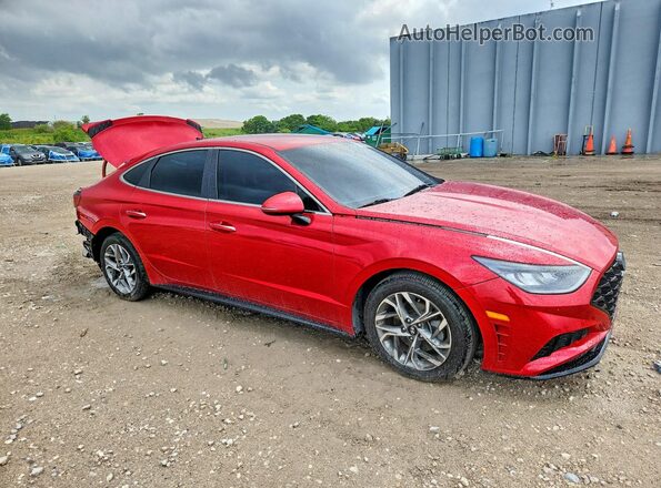 5NPEF4JA9LH056772 2020 HYUNDAI SONATA Red Front right