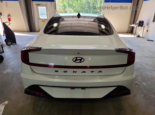 5NPEF4JA9LH059137 2020 HYUNDAI SONATA White Հետևի տեսք