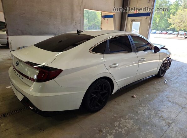5NPEF4JA9LH059137 2020 HYUNDAI SONATA White Հետևի աջ