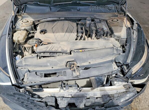 5NPEF4JA9MH082225 2021 HYUNDAI SONATA Black Vista interior trasera