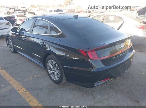 5NPEF4JA9MH096089 2021 HYUNDAI SONATA Black Tył lewy