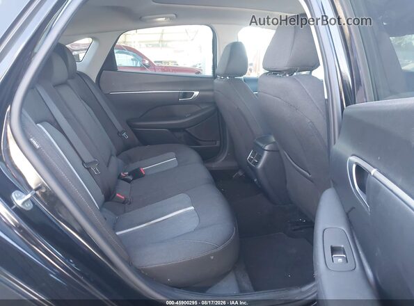 5NPEF4JA9MH096089 2021 HYUNDAI SONATA Black Widok naklejki z numerem VIN