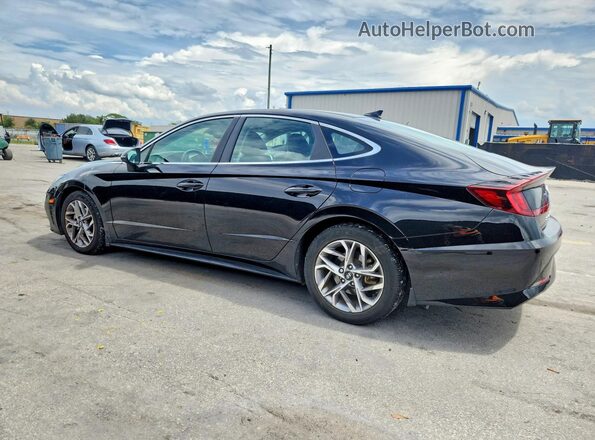 5NPEF4JA9MH096545 2021 HYUNDAI SONATA Black Tył lewy
