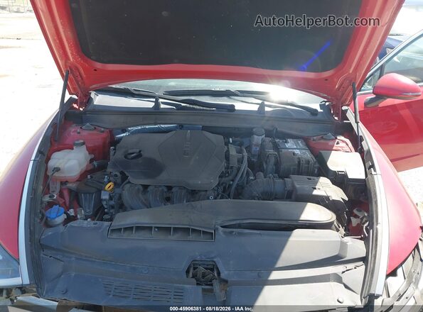 5NPEF4JA9MH108953 2021 HYUNDAI SONATA Red Vista trasera