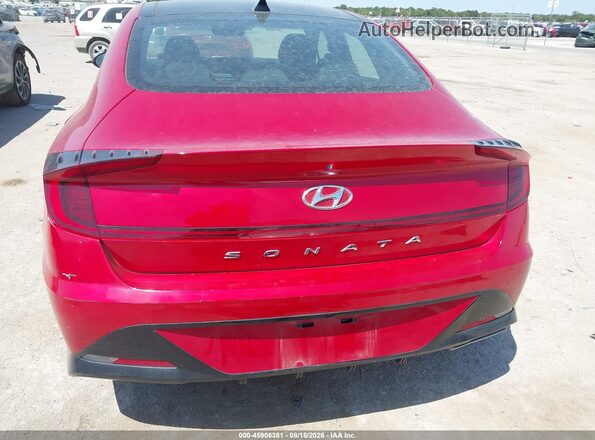 5NPEF4JA9MH108953 2021 HYUNDAI SONATA Red 